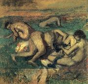 Edgar Degas Baigneuses Spain oil painting artist
